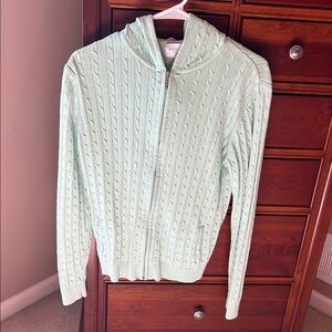 Sonoma Mint Green Textured Sweater
